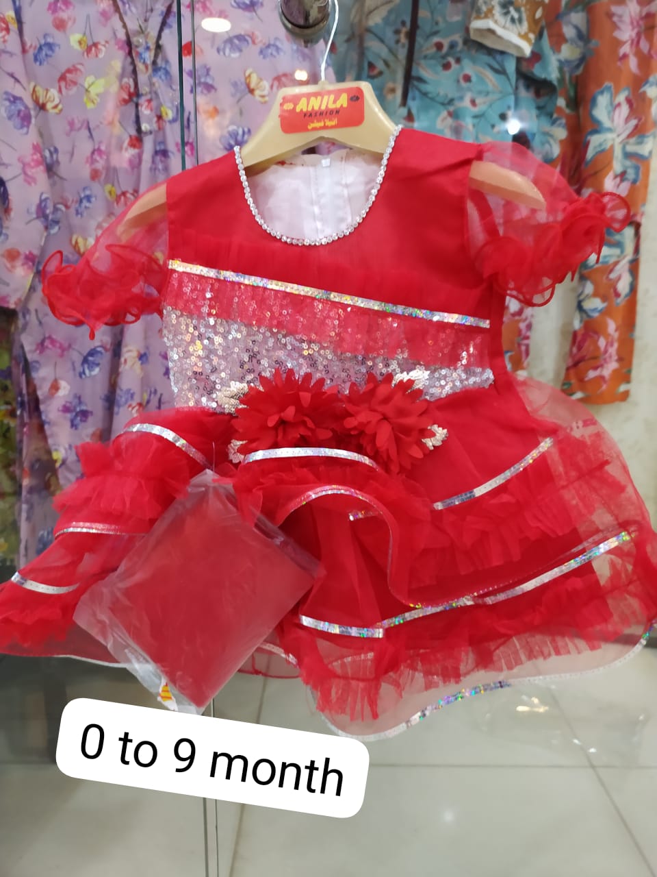 Baby Stylish Kids' Party Wear Maxi 